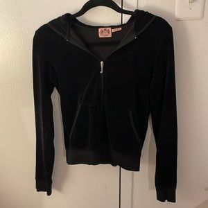 Y2K velour juicy hoodie